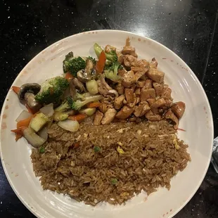 Chicken teriyaki hibachi