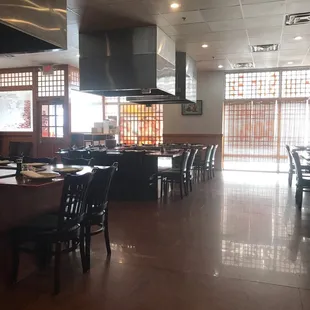 Hibachi grills!
