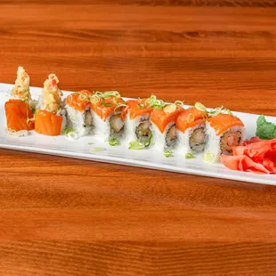 sushi, sushi and sashimi, food, sashimi