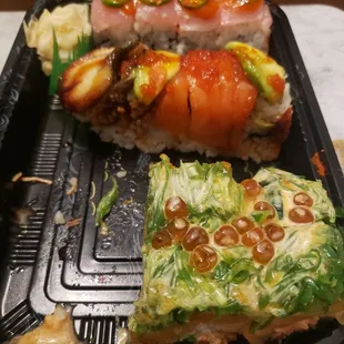 sushi and sashimi, food