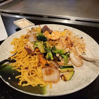 Sake Dinner Combination Entree