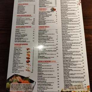 Menu - Side 2 (8/24)