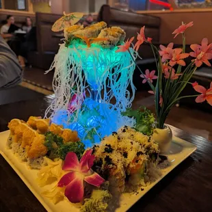 sushi, sashimi, food, sushi and sashimi