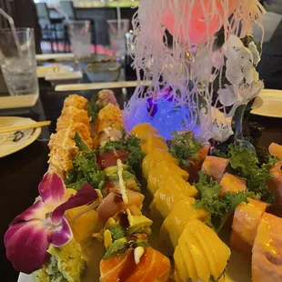 The presentation is magnificent but the food is why you should eat there.