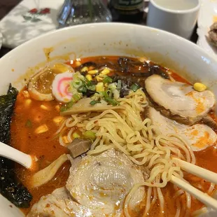 Spicy ramen !