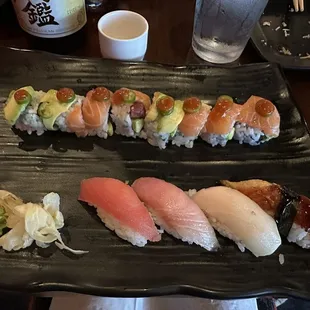 614. Jalapeno Popper and assorted nigiri