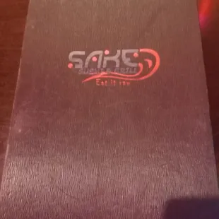 Menu Front