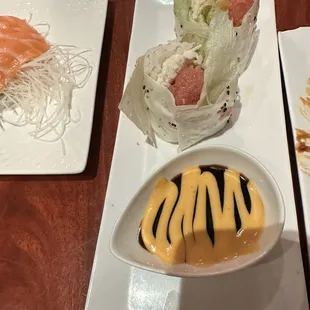 Lettuce wrap roll