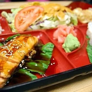 Salmon Teriyaki Bowl