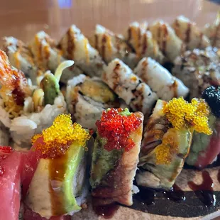 sushi, sushi and sashimi, sashimi, food