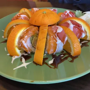 Orange blossom roll