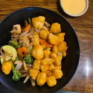 Bang Bang chicken bowl