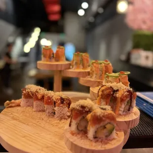 F1. Atomic Albacore Roll &amp; F9. Superman Roll