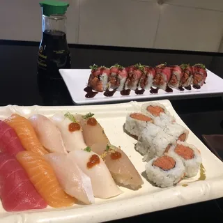 C1. Sushi with Spicy Tuna Roll