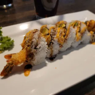 Tempura shrimp roll