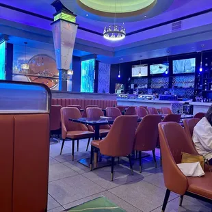Inside bar area