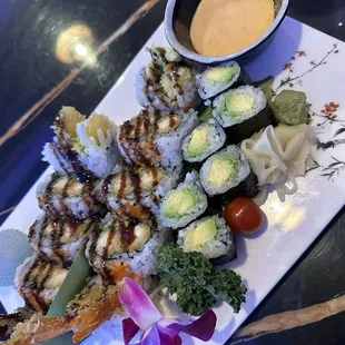Shrimp Tempura (2) Avocado