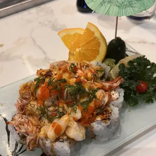 Volcano roll