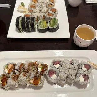 R22 A. Philadelphia Roll Salmon Katsu Spicy Salmon Spicy Tuna R21. Vegetable Roll