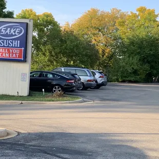 outside