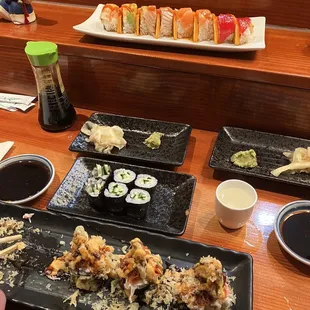 food, sushi and sashimi, sushi, sashimi