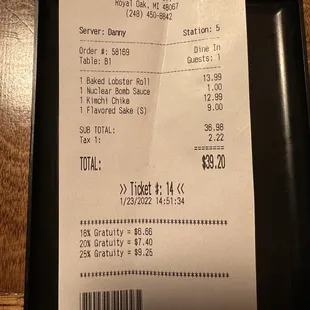 Pricing