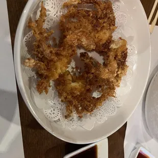 Softshell Crab Tempura Appetizer