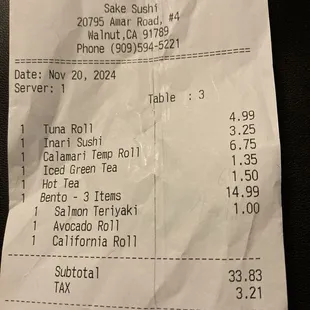 Dinner for two with leftovers.