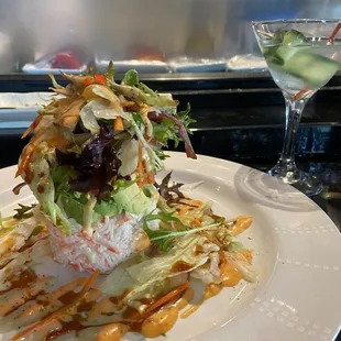 I sub out the rice for lettuce!