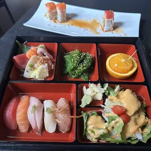 Sushi and Sashimi Bento