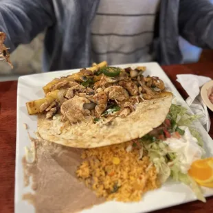 Hawaiiana Quesadilla