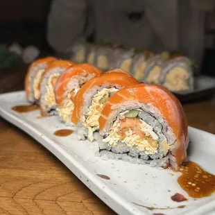 Double Salmon Roll
