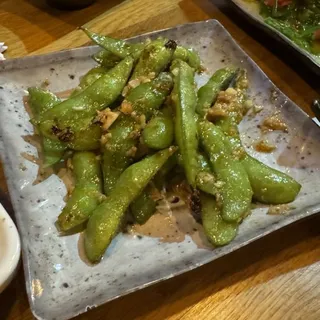 Garlic Edamame