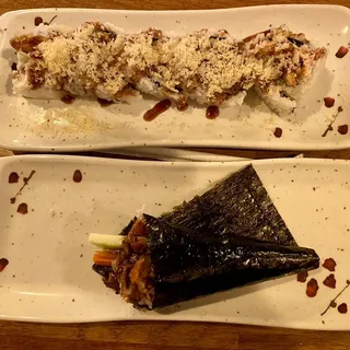 Salmon Skin Hand Roll
