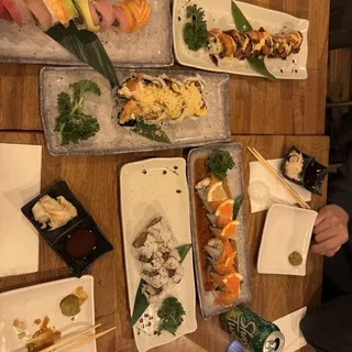 8 Piece Rainbow Roll