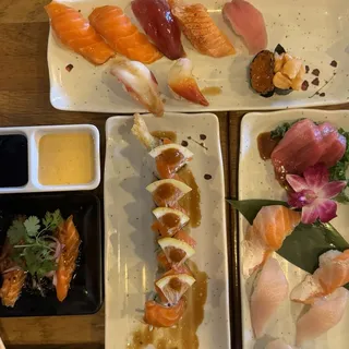 1 Piece Cajun Salmon Sushi