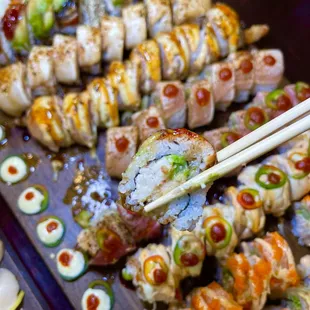 sashimi, sushi, food, sushi and sashimi