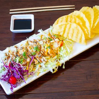 Chicken Wonton Tacos