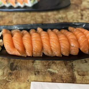 Salmon nigiri!