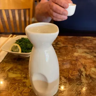 Hot sake