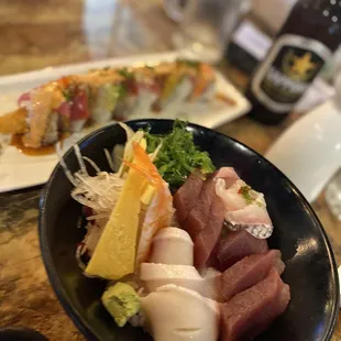 food, sushi and sashimi, sashimi, sushi