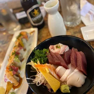 food, sashimi, sushi, sushi and sashimi