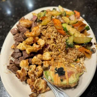 Hibachi Seafood Combo