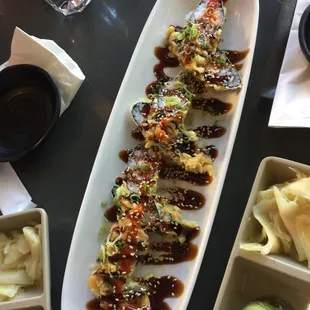 Godzilla roll $6hh/$8