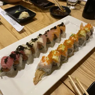 Yam Tempura Rolls