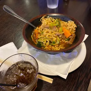 Spicy ramen noddle