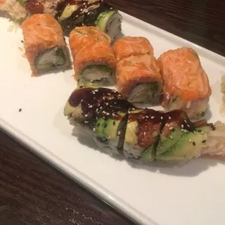 8 Piece Black Dragon Roll