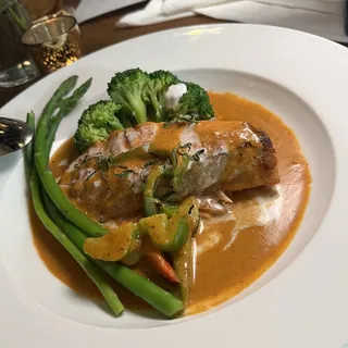 Salmon Panang