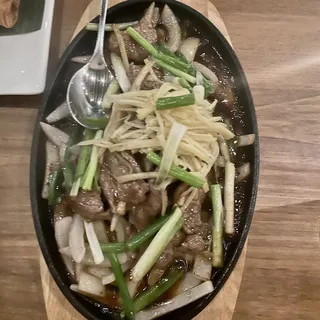 Sizzling Bangkok Beef