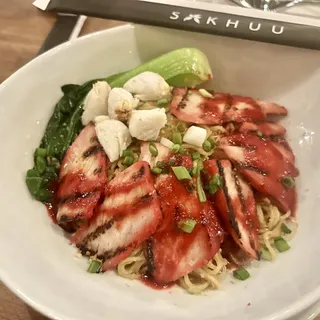 Roasted Duck Noodle (Soup less)